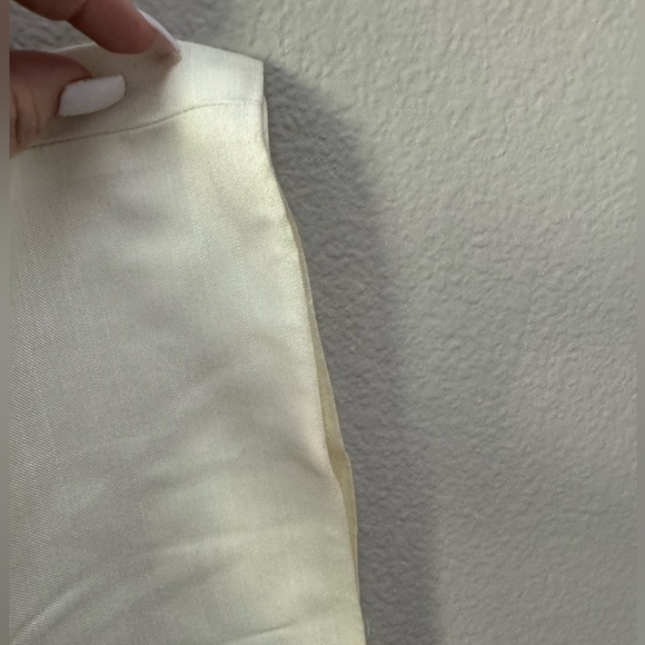 Vintage Emma Domb Wedding Dress & Veil Linen Lace Woman's 12 Union - Picture 10 of 16